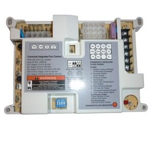 Universal Integrated Fan Control Board HVAC Furnace Circuit Board 25VAC 50/60Hz